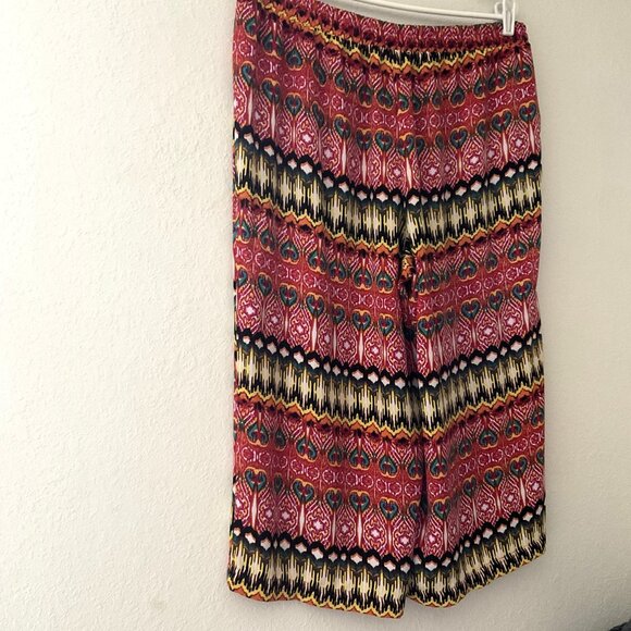 CATO BOHO WIDE LEG CAPRI PLUS 18-20 W LIKE NEW - Picture 3 of 11